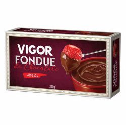 Fondue Vigor 250g Chocolate, Vs, Sp.