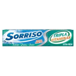 Creme Dental Sorriso 70g Tripla Vitamina...
