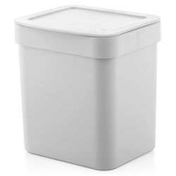 Lixeira Martiplast 2,5l Branco.