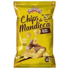 Mandioca Sertanitos 50g Chips Queijo Nacho...