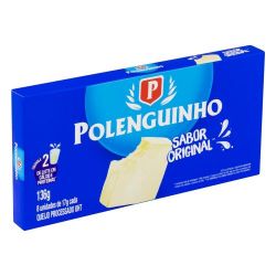 Queijo Processado Polenguinho 136g Tradicional , Vs, Sp........