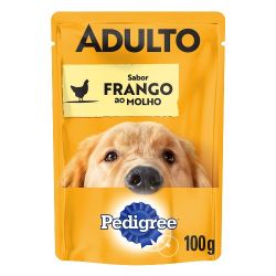 Alimento P/cães Pedigree 100g Frango.............