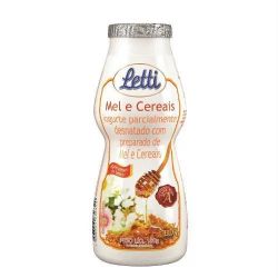Iogurte Letti 180g Parcial Desnatado Mel/cereais, Vd........