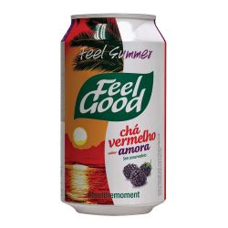 Chá Feel Good 330ml Lata Vermelho C/amora.................