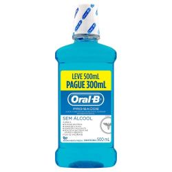 Enxaguante Bucal Oral-b Leve 500ml Pague 300ml Pró Saude S/á...