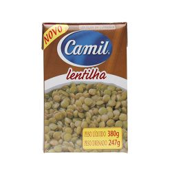Lentilha Em Conserva Camil 380g, Vs, Sp...