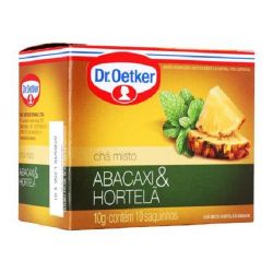 Chá Dr. Oetker 10g Misto Abacaxi Com Hortelã..............