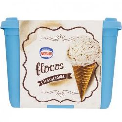 Sorvete Nestle 1,5l Tradicional Flocos, Vs, Sp...