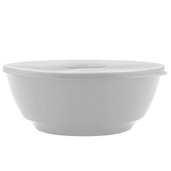 Saladeira Martipalst 3,5l Luna Com Tapa Branco.