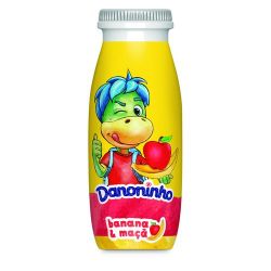 Iogurte Danone 100g Danoninho P/beber Banana/maça, Vd........