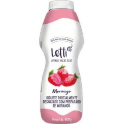 Iogurte Letti 600g Morango, Vd........