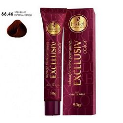 Tintura Haskell Exclusiv 66.46 Vermelho Cereja...