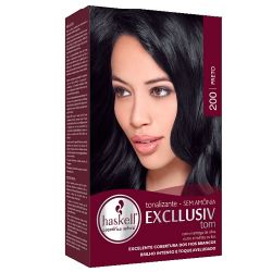 Tonalizante Haskell Excllusiv 200 Preto...