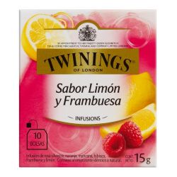 Chá Twinings 15g Limão/framboesa...
