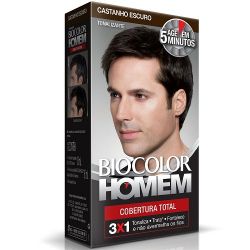 Tonalizante Biocolor Homem Castanho Escuro........