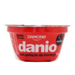 Iogurte Danone 125g Danio Morango, Vd........