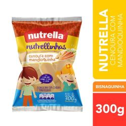Pão Nutrella 300g Nutrellinhas Cenoura E Mandioquinha, Vs develop
