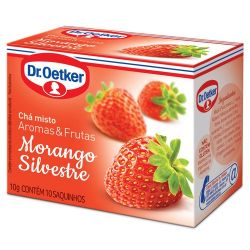 Chá Dr. Oetker 10g Misto Aromas Frutas Morango..............