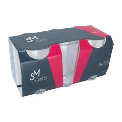 Conjunto De Copo Nadir 6un 350ml Cairo.