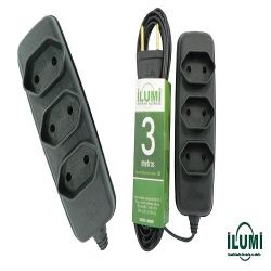 Extensão Ilumi Compacta C/cordão Pa 3m10am...