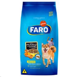 Ração Cães  Faro 10,1kg Ad.raça Med.frango/legumes/nuggets...