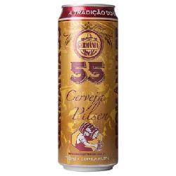 Cerveja Wienbier 710ml 55 Latão Pilsen........