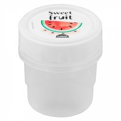 Pote Plasutil 65ml Rosca Decorada Orquídea.............