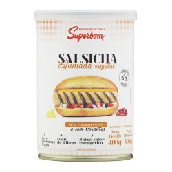 Salsicha Veg Superbom 300g Defumada, Vs, Sp........
