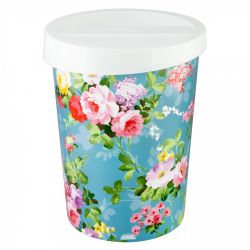 Lixeira Plasutil 5,5l Decora Floral...