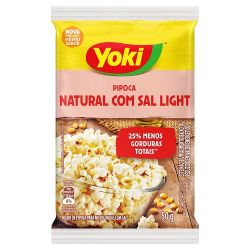 Pipoca Micr.yoki 50g Salgada Natural C/sal............................develop........