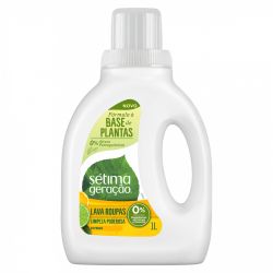 Lava Roupas Liquido Sétima Geração 1l Citrus.