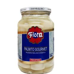 Palmito Flora 300g Toletes Palmeira Real.