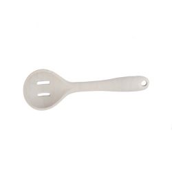 Colher Infinite Vazada Silicone 28cm Marmo.