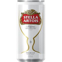 Cerveja Stella Artois 269ml Lata Sleek Lager........