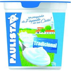 Iogurte Paulista 170g Integral, Vd...