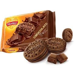 Biscoito Marilan 335g Recheados Chocolate................................develop........
