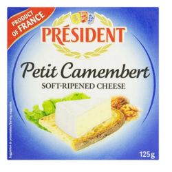 Queijo President 125g Petit Camembert , Vs, Sp........