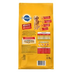Ração Cães Pedigree 1kg Vital Adulto Carne/frango/cereais...