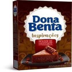 Mistura Para Bolo Dona Benta 400g Mousse De Chocolate.