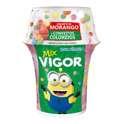 Iogurte Vigor 165g Mix Morango/cereais, Vd........