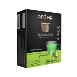 Cápsulas Chá Aroma Seleziona 25g Detox.