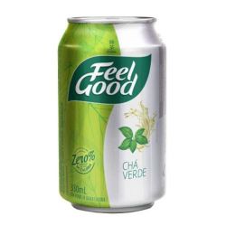 Chá Feel Good 330ml Lata Verde.................