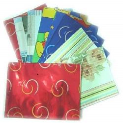 Embalagem Para Presente Cromus 15x22cm Feminina...