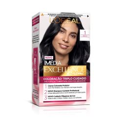 Tintura Imédia Excellence Creme 1 Preto........