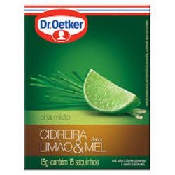 Chá Dr. Oetker 15g Misto Cidreira/ Limão E Mel..............