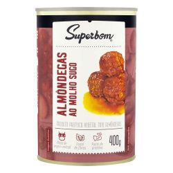 Almondega Vegetal Superbom 400g, Vs, Sp........
