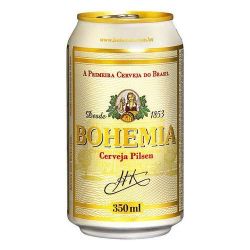 Cerveja Bohemia 350ml Lata Pilsen........