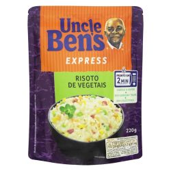 Risoto Uncle Bens 220g Bistro Vegetal, Vs, Sp...