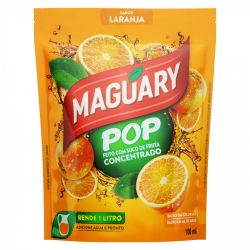 Refr.concentrado Maguary 100ml Pop Laranja.