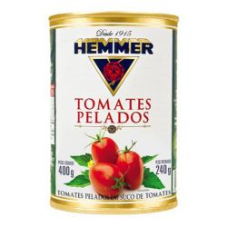 Tomate Pelado Hemmer 240g Inteiro........